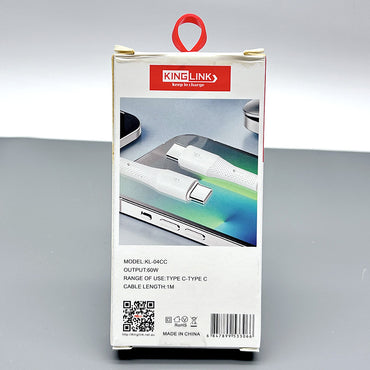 Kinglink 1m PD 20W Type-C to Type-C Cable KL04CC