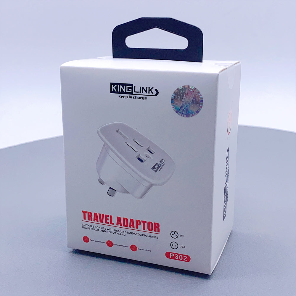 Kinglink travel adapter P302