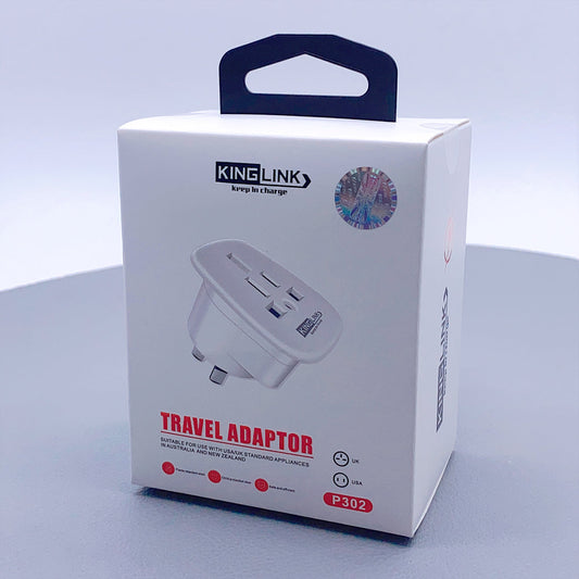Kinglink travel adapter P302