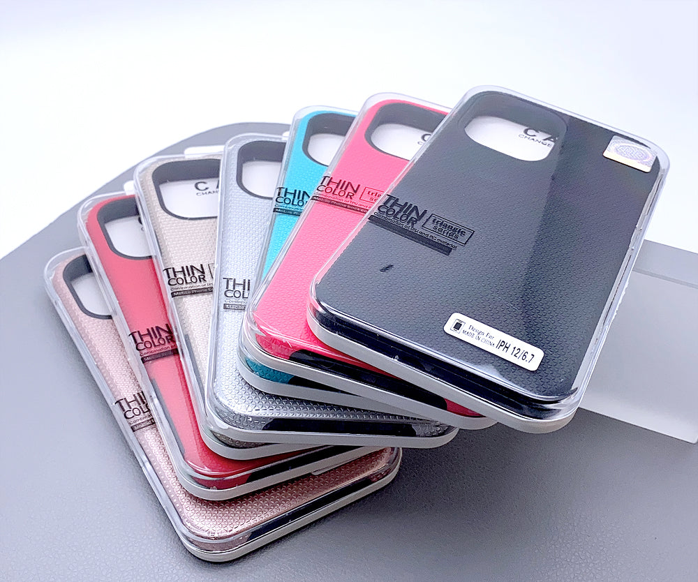 iPhone i7/8 triangle series thin color back baocai case (i6/i7/i8 fit)