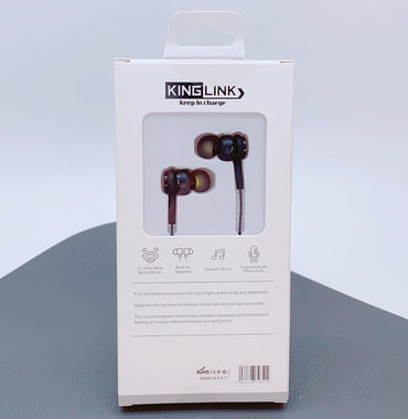 Kinglink magnetic headphone HIFI earphone KA016