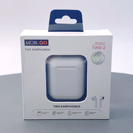 Mobigo wireless bluetooth TWS AirPods earphones TWS2