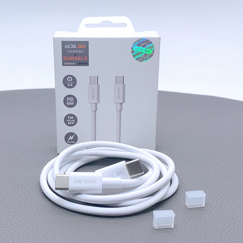 Mobigo 1m 60W PD Type-C to Type-C cable 201TT