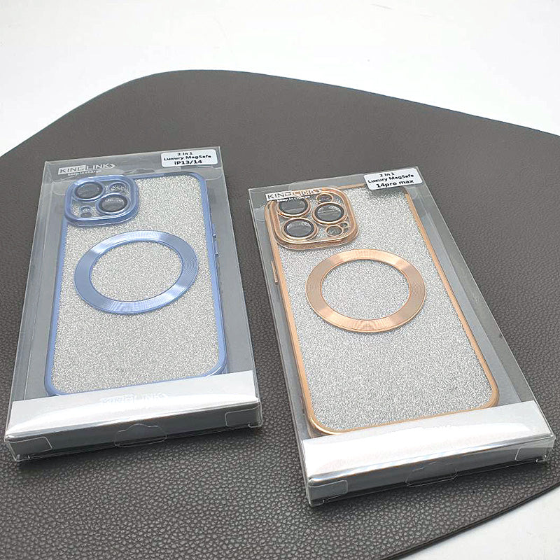 iPhone 14 Pro 6.1 2 in 1 Luxury MagSafe case