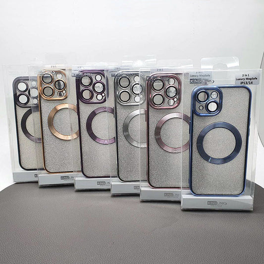 iPhone 14 Pro 6.1 2 in 1 Luxury MagSafe case