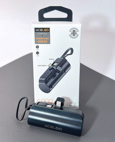 Mobigo 5000 mah mini power bank GO550
