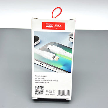 Kinglink 1m PD USB-L to Type-C Cable KL04CL