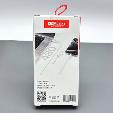 Kinglink 1m USB-A to Type-C Cable KL04C