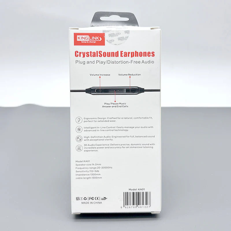 Kinglink Type-c CrystalSound earphone KA01