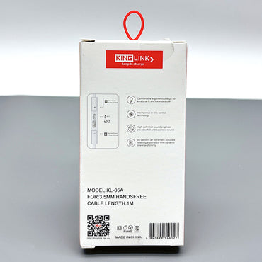 Kinglink 1m In-Ear Music Headphones Cable KL05A