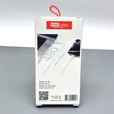 Kinglink 1m PD USB-A toUSB-L Cable KL04L