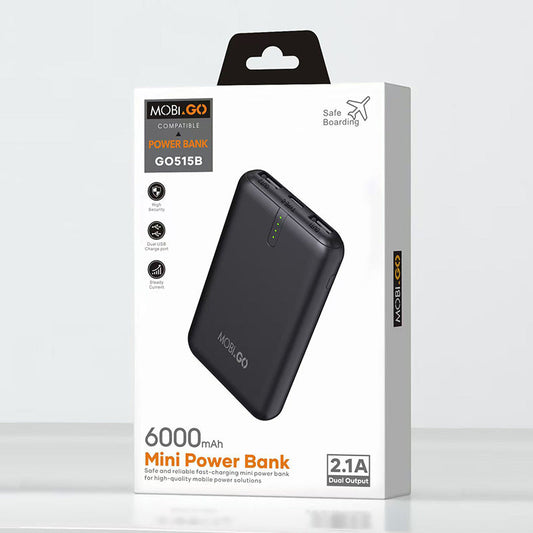 Mobigo 6000 mah Mini Power Bank GO515B