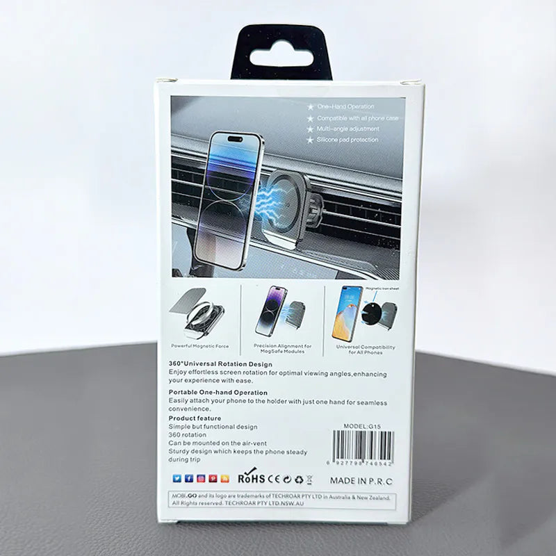 Mobigo Car Bracket Air Vent Holder for MagSafe G15