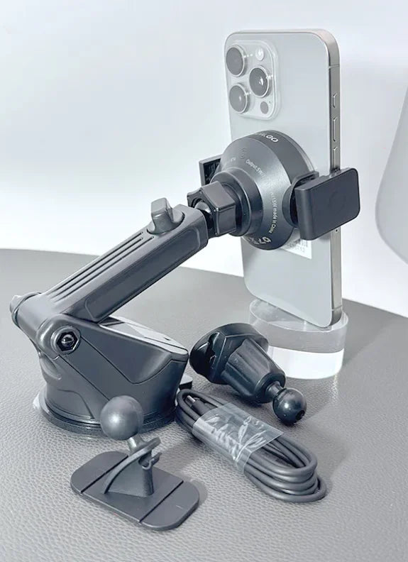 Mobigo 2 in 1 Wireless Car Bracket Holder G19