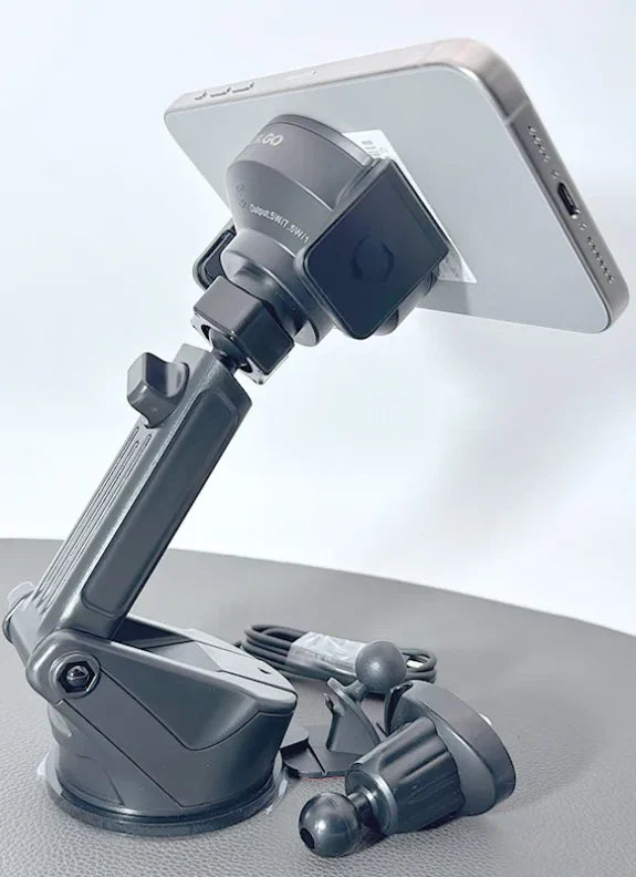 Mobigo 2 in 1 Wireless Car Bracket Holder G19