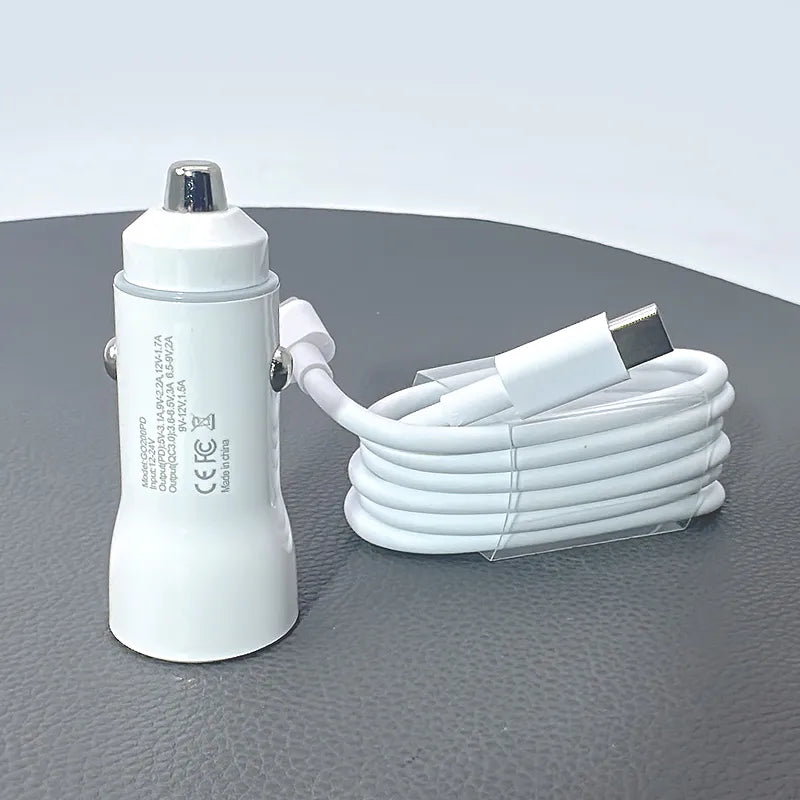Mobigo PD 38W car charger with Type-C to Type-C cable GO200PDC