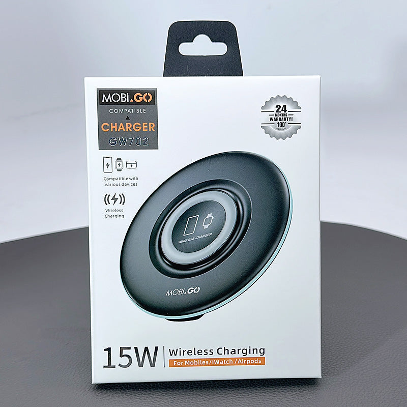 Mobigo 15W wireless charger GW702