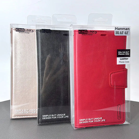 Hanman universal leather case with kickstand