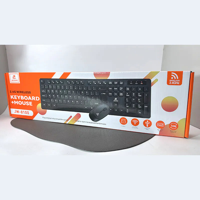 JEQANG 2.4G Wireless Keyboard & Mouse JW8100