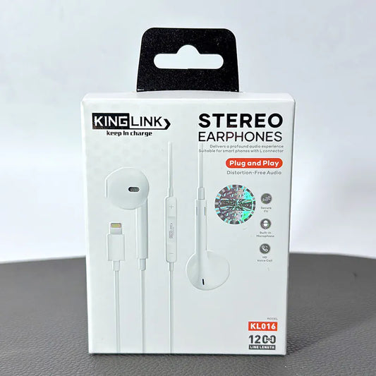 Kinglink Stereo Plug & Play Earphones KL016 (No Bluetooth Required)