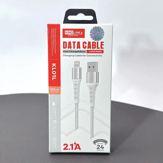 Kinglink 1m 2.1A Lightning Cable KL01L