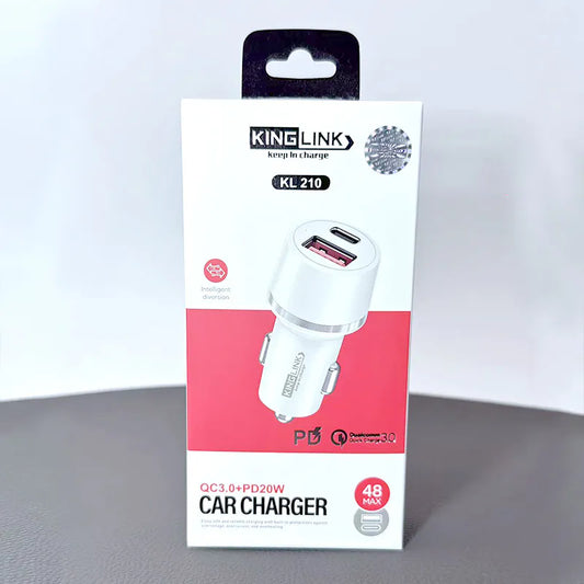 Kinglink PD 20W QC 3.0 Car Charger KL210
