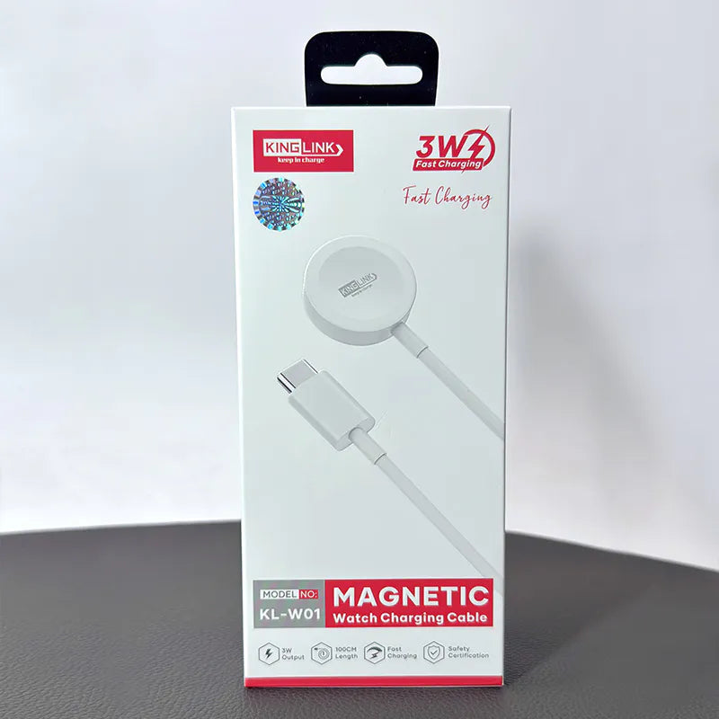 Kinglink 1m 30W Magnetic Watch Charging Cable KLW01