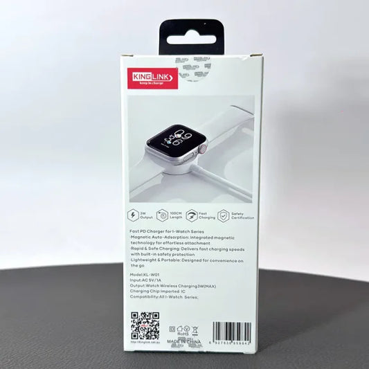 Kinglink 1m 30W Magnetic Watch Charging Cable KLW01