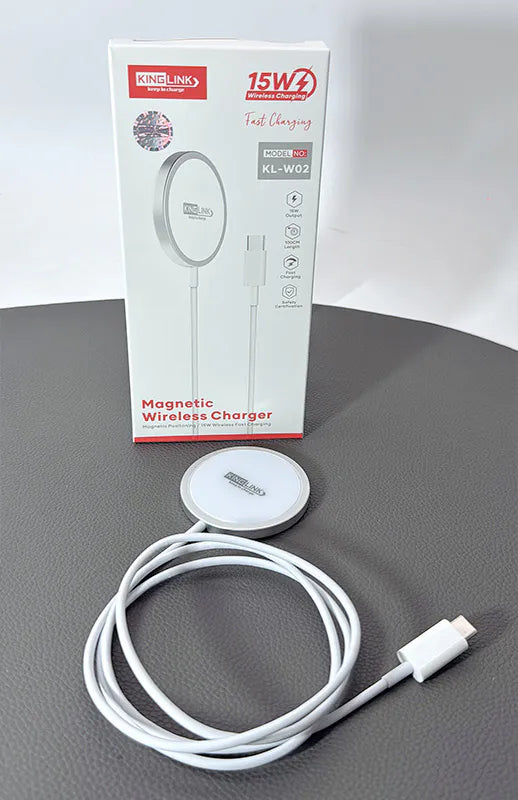 Kinglink 1m 15W Magnetic Wireless Charger KLW02