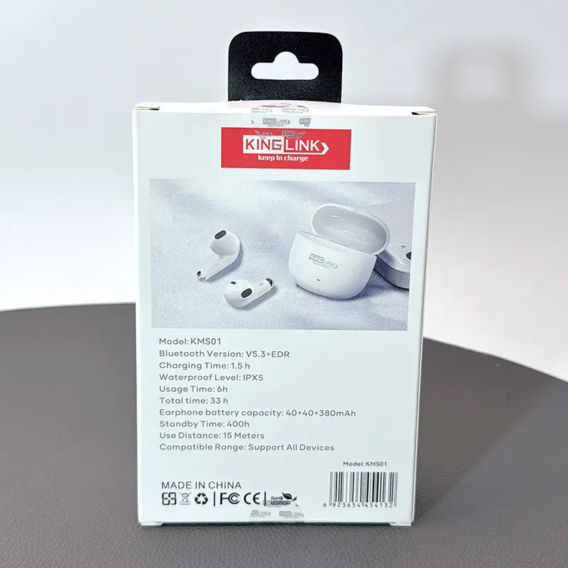 Kinglink 4H Playback time Wireless Earbuds KMS01