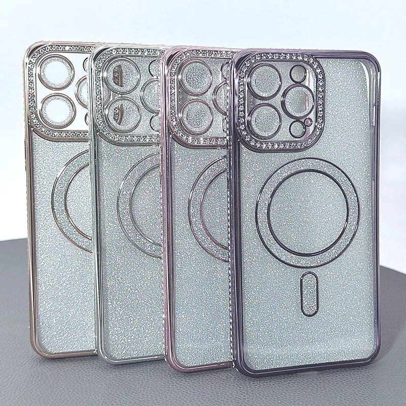 S25 Ultra Kinglink glitter bling design case (magnet) for magsafe