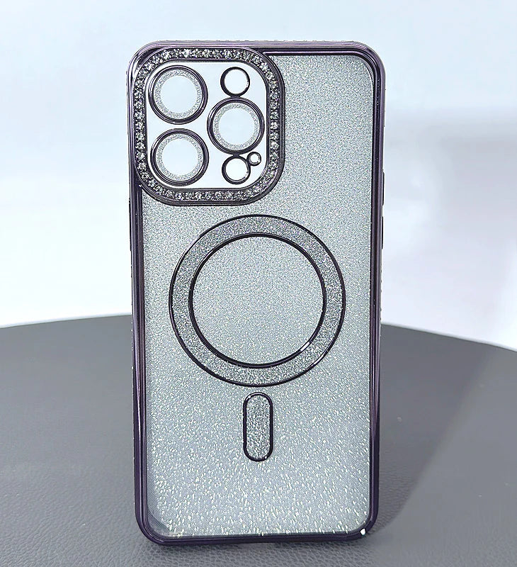 S25 Ultra Kinglink glitter bling design case (magnet) for magsafe