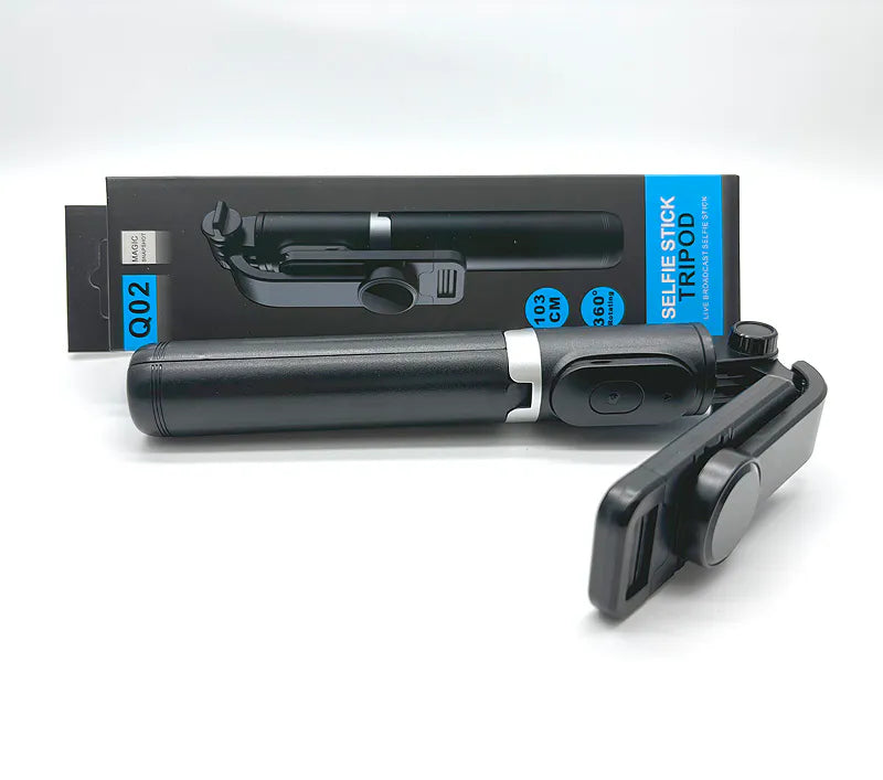 103cm 360 rotation selfie stick tripod q02
