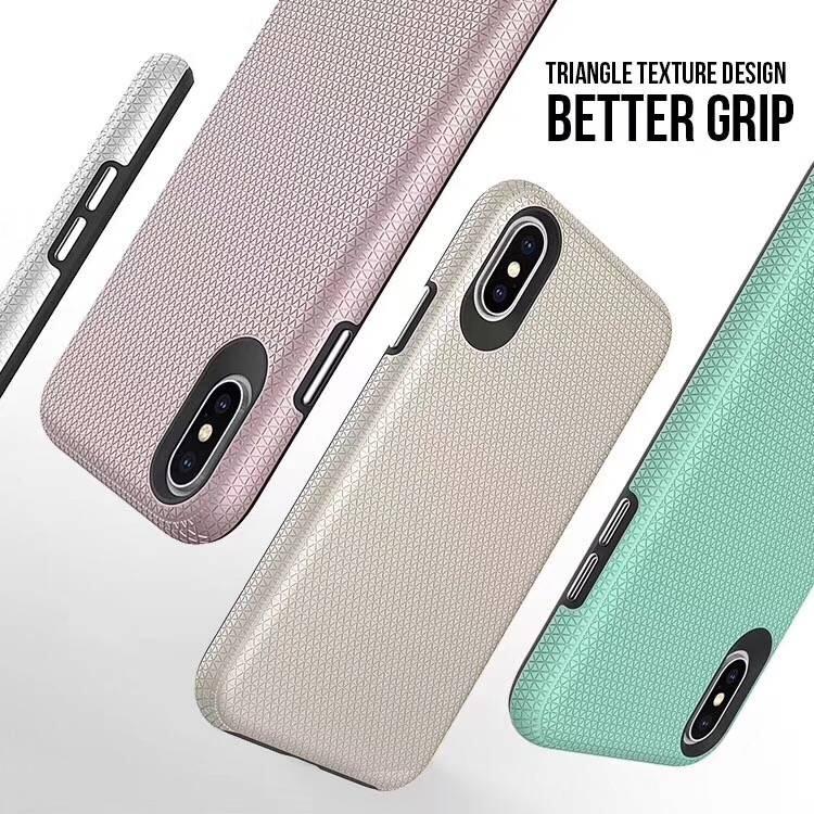 iPhone i7/8 triangle series thin color back baocai case (i6/i7/i8 fit)