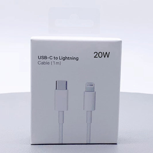 1m PD 20W Type-C to Lightning Cable