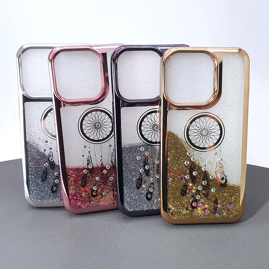 iPhone 16 pro max 6.9 Laser sandy case (dream catch)