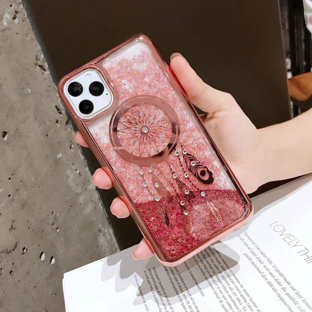 iPhone 16 pro 6.3 Laser sandy case (dream catch)