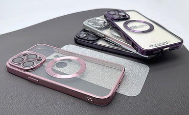 iPhone 14 Pro max 6.7 2 in 1 luxury MagSafe case