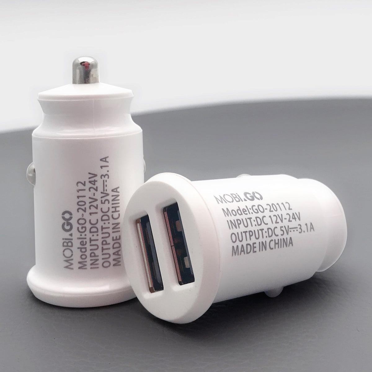 Mobigo 3.1A fast car charger GO20112