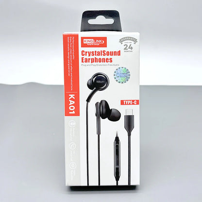 Kinglink Type-c CrystalSound earphone KA01