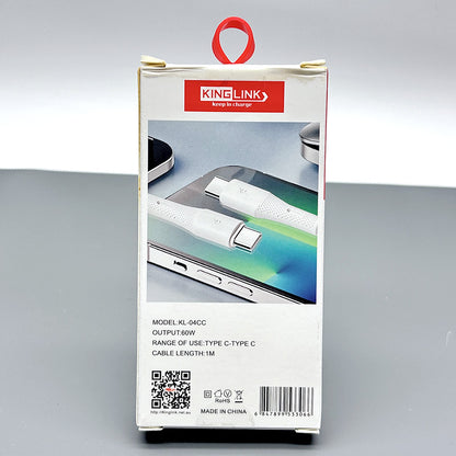 Kinglink 1m PD 20W Type-C to Type-C Cable KL04CC