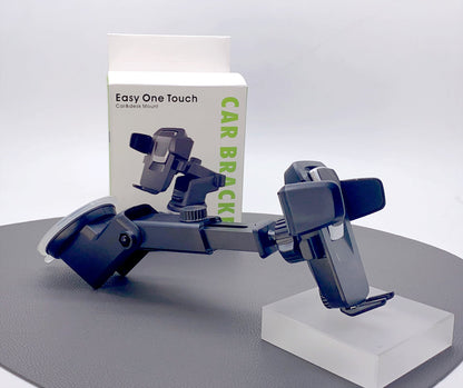 Easy one touch mobile phone holder