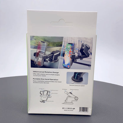 Easy one touch mobile phone holder