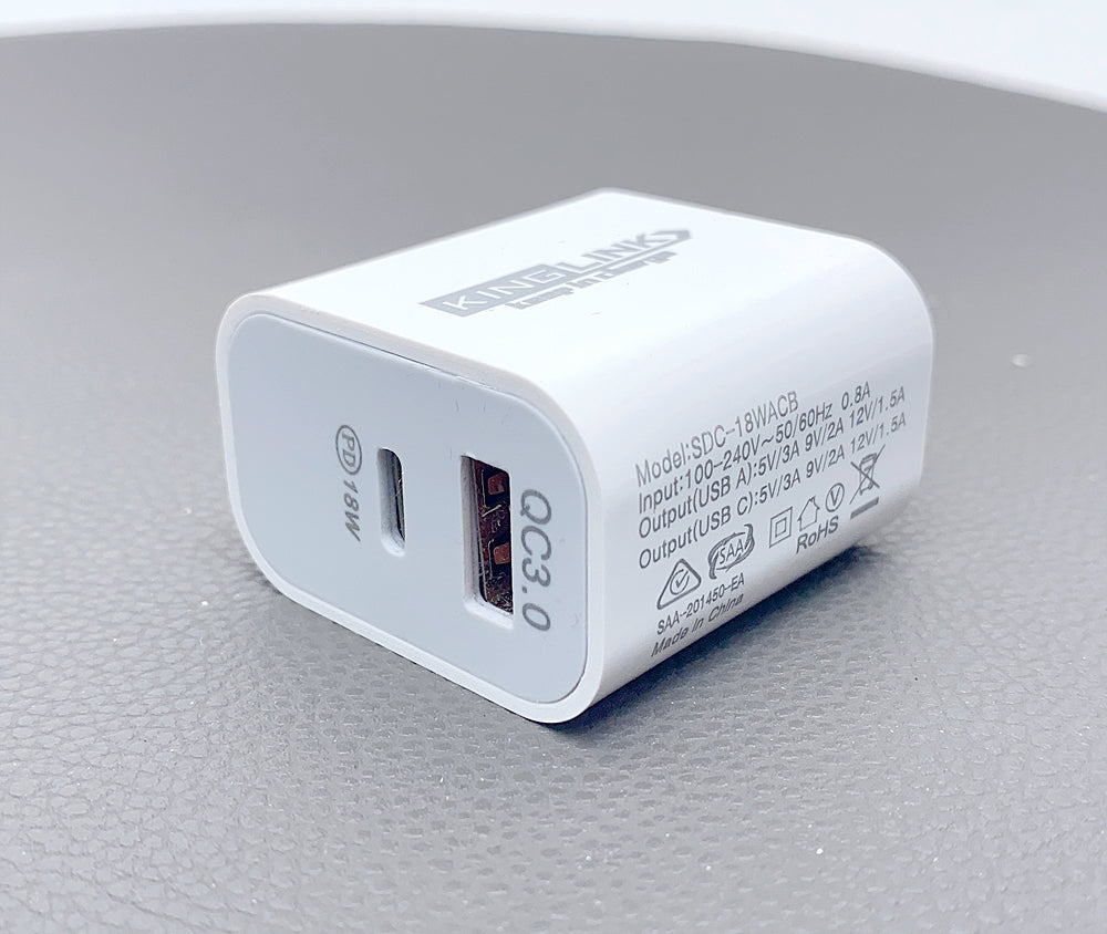 Kinglink PD 20W quick charger pro SDC20WACB