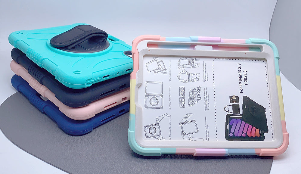 iPad 7th 10.2 /9th 10.2 /Pro 10.5/air 10.5 Heavy duty penslot handle stand case