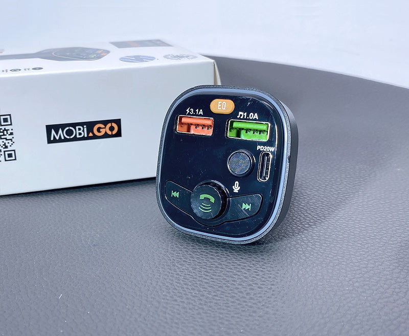 Mobigo PD 20W FM MP3 car charger GO208FM