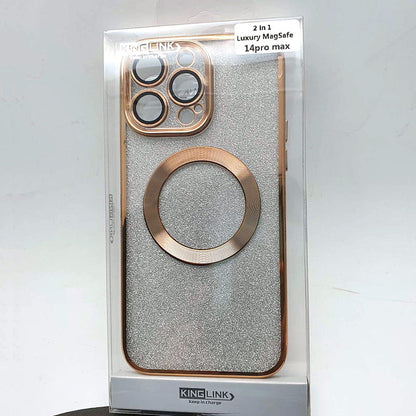 iPhone 14 Pro max 6.7 2 in 1 luxury MagSafe case