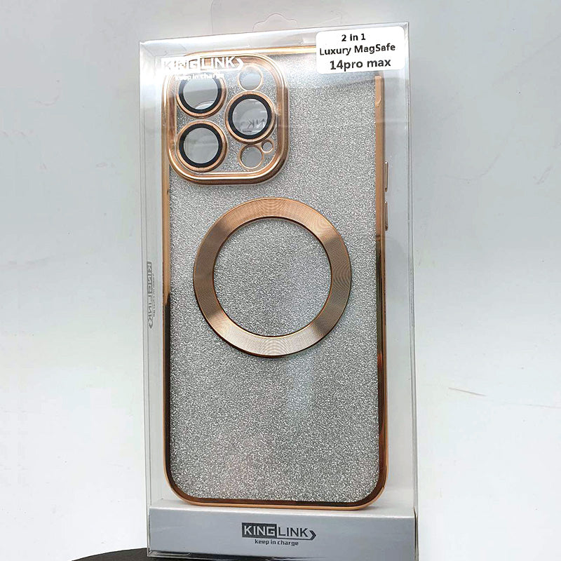 iPhone 14 Pro 6.1 2 in 1 Luxury MagSafe case