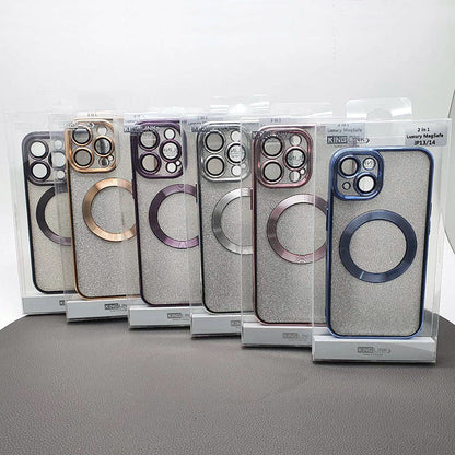 iPhone 14 Pro max 6.7 2 in 1 luxury MagSafe case