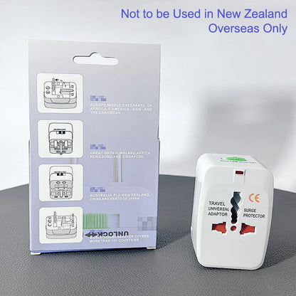 International All in one Universal Travel Adaptor (blue box)